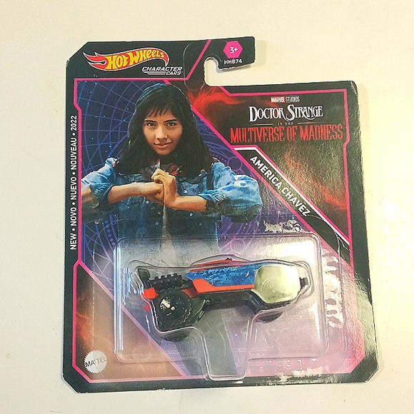 Authentic Hot Wheels America Chavez Character Cars Doctor strange multiverse - Picture 2 of 4